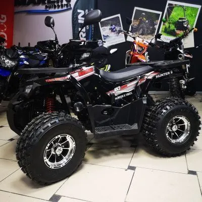 Квадроцикл подростковый Zuumav (Зуумав) HUNTER 150 красный (машинокомплект)