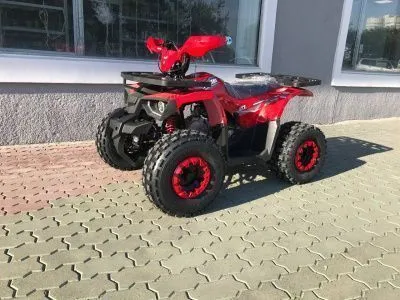 Квадроцикл детский Zuumav (Зуумав) HUNTER 125 К1 серый (машинокомплект)