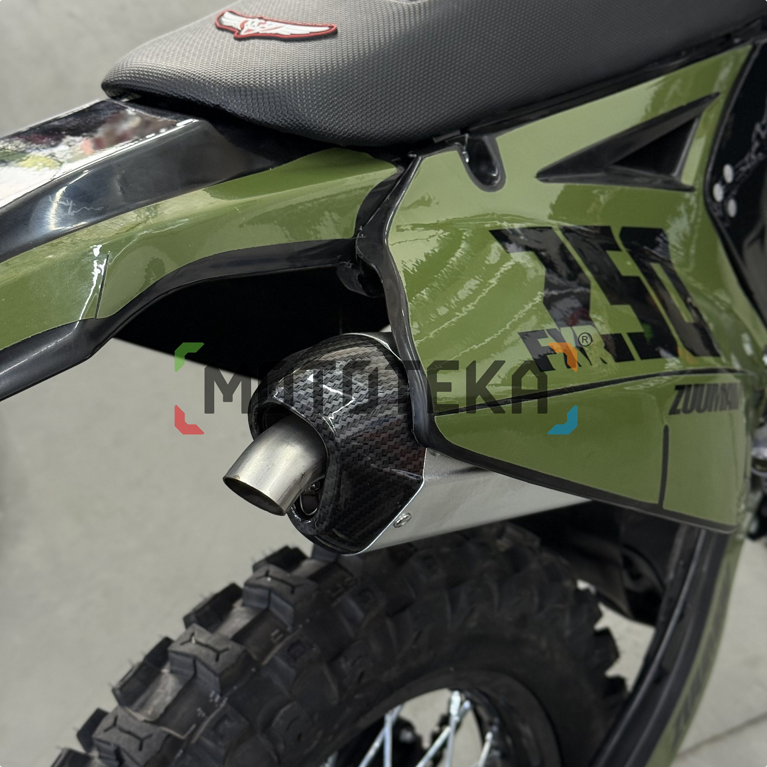 Техника в наличии! Мотоцикл кроссовый / эндуро Zuumav (Зуумав) FX X7 FXR хаки